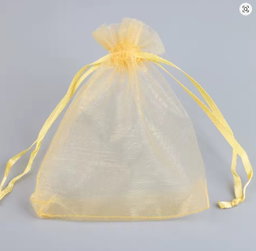Bolsa de Organza-Paquete de 10 unidades.
