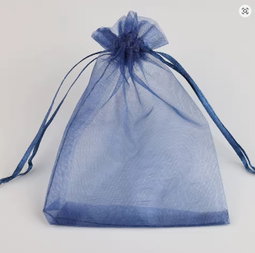 Bolsa de Organza-Paquete de 10 unidades.