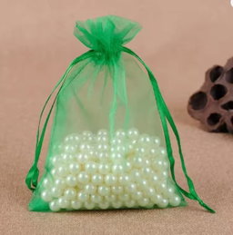 Bolsa de Organza-Paquete de 10 unidades.