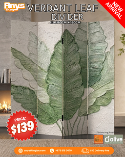 Verdant leaf divider