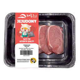 JEJUDONY Jeju Premium Pork Loin Chop Frozen 300g