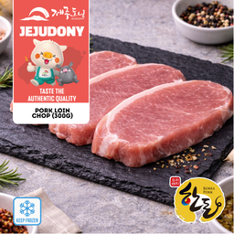 JEJUDONY Jeju Premium Pork Loin Chop Frozen 300g