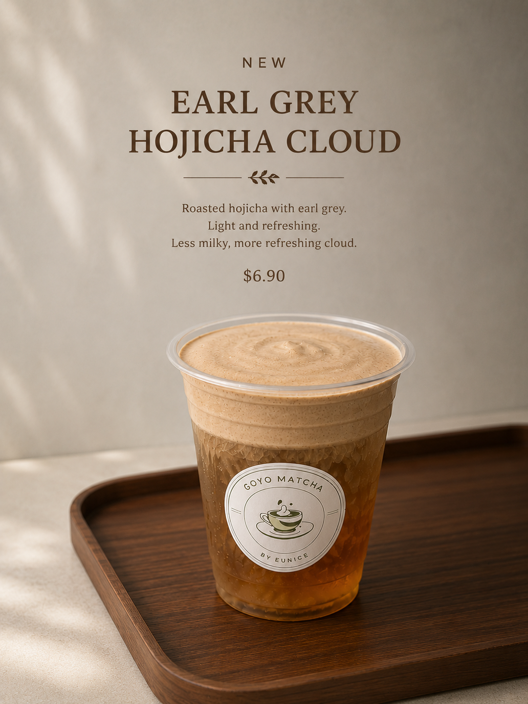 Earl Grey Hojicha Cloud 