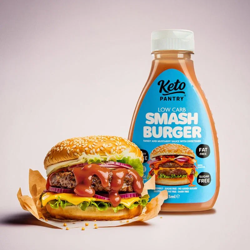 Keto Pantry Smash Burger - רוטב קיטו סמאש בורגר ללא סוכר וקלוריות_1