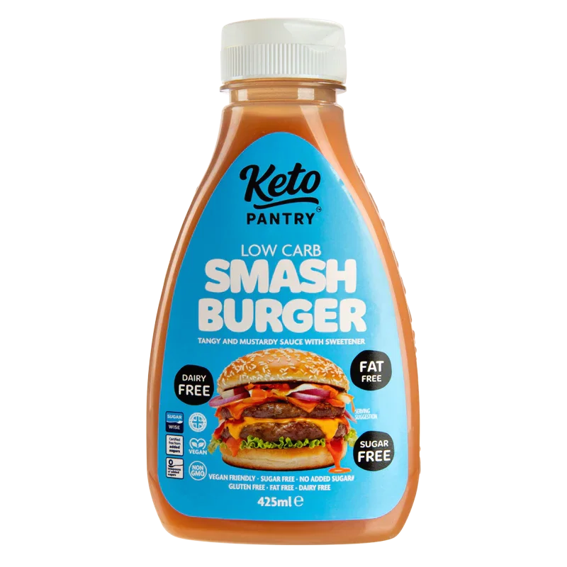 Keto Pantry Smash Burger - רוטב קיטו סמאש בורגר ללא סוכר וקלוריות_0