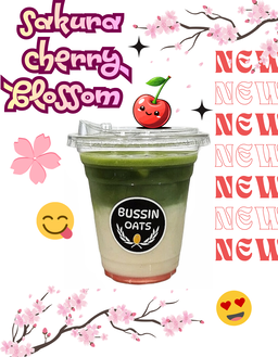 🌸🍒 Cherry BlossoMatcha 💚 