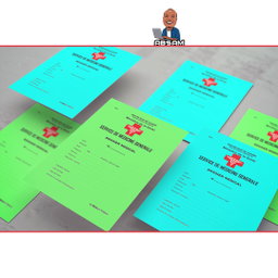 Dossier d'hospitalisation Paquet de 100