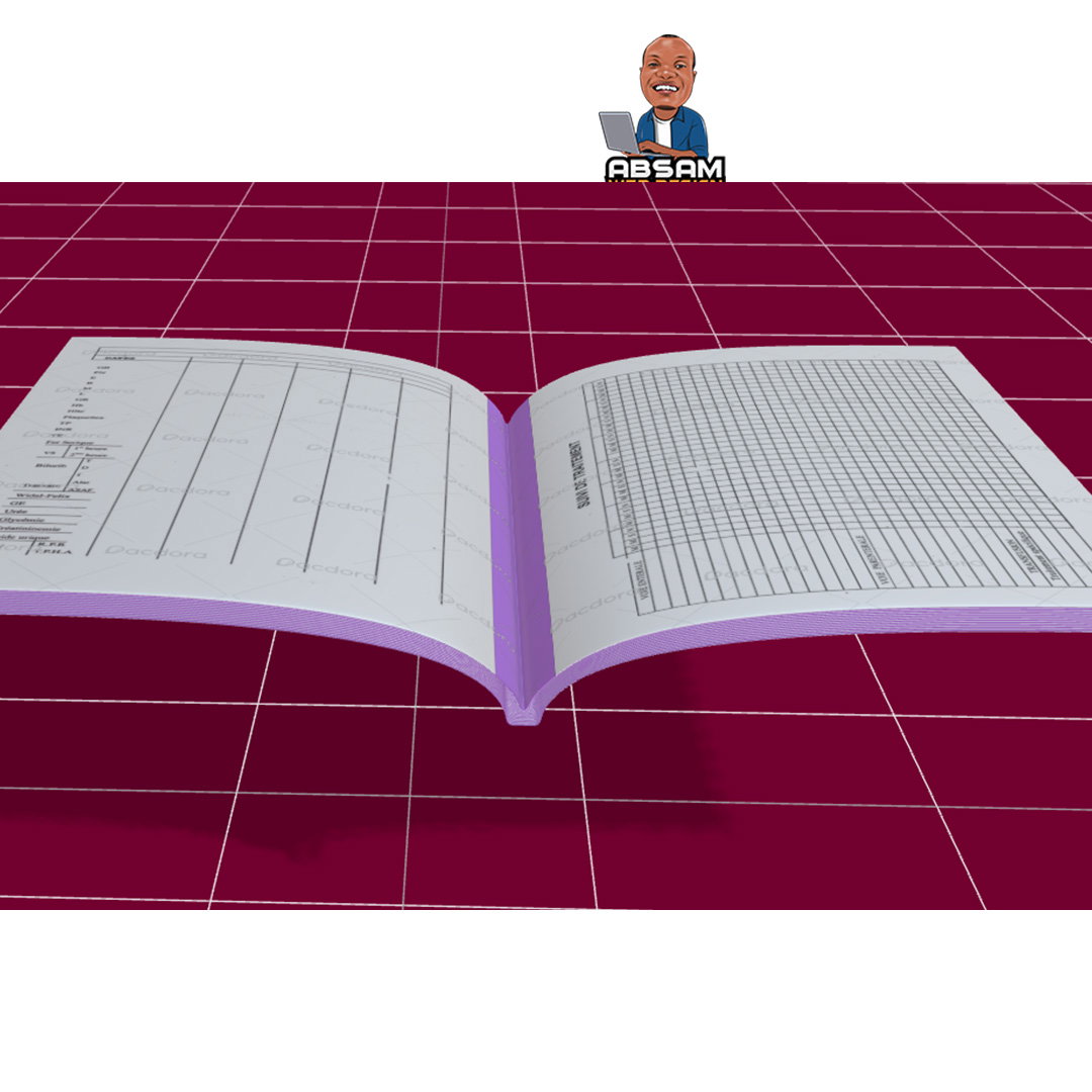 Dossier d'hospitalisation Paquet de 100_1
