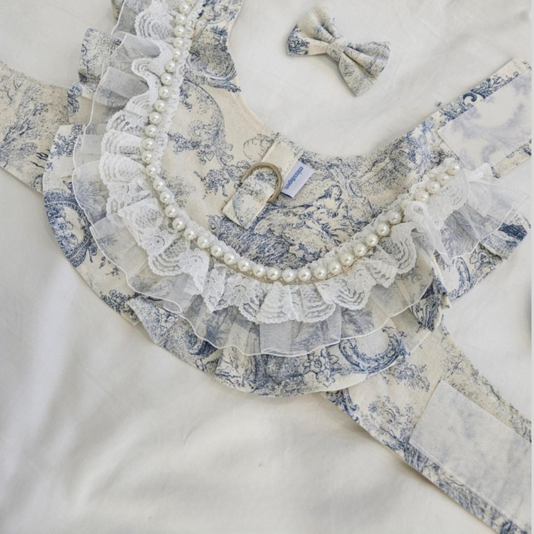 MissPet Luxury Pearl Harness_0