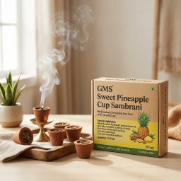 GMS Sweet Pineapple Cup Sambrani No Essence