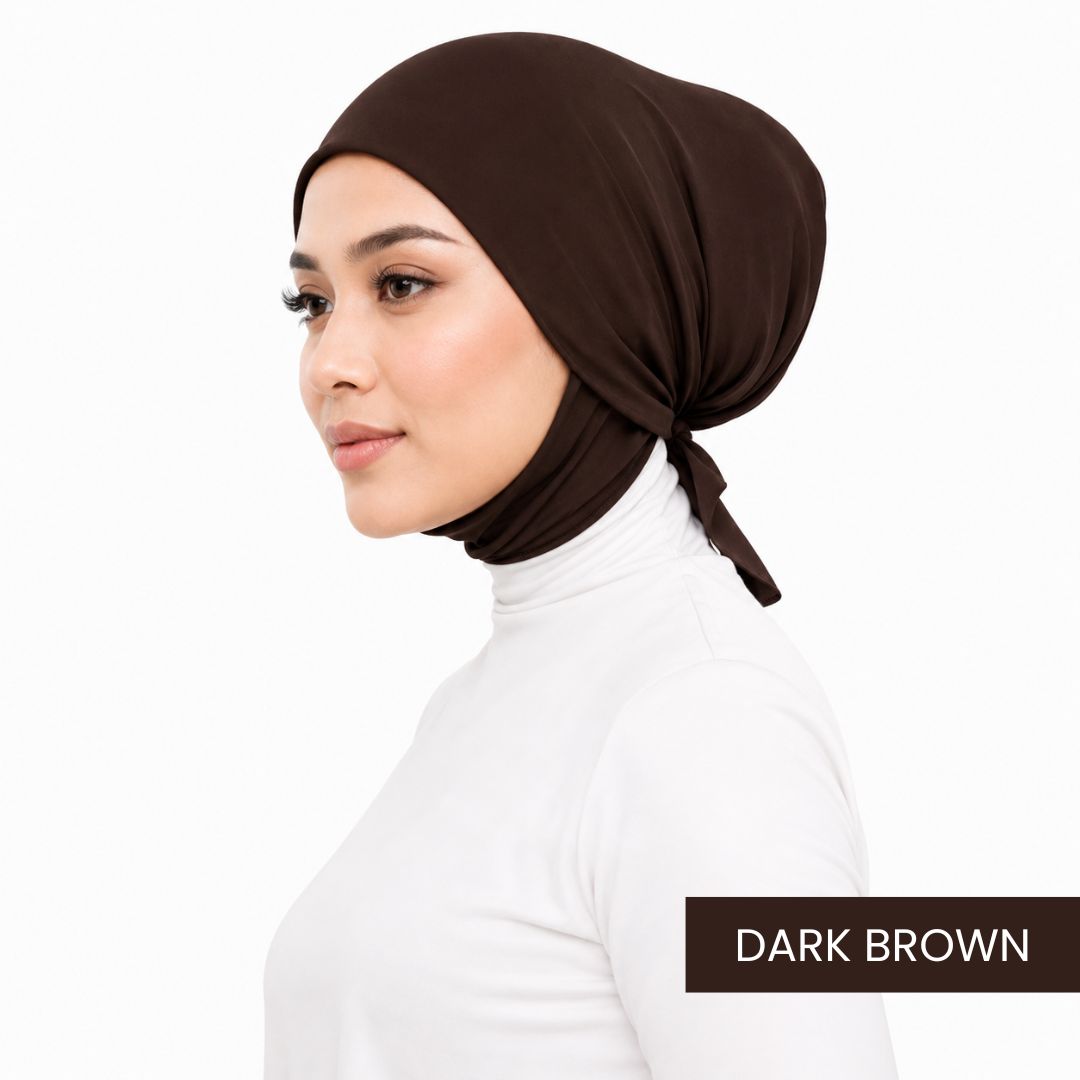 NEW INNER DAGU MUSLIMAH EXCLUSIVE - DARK BROWN