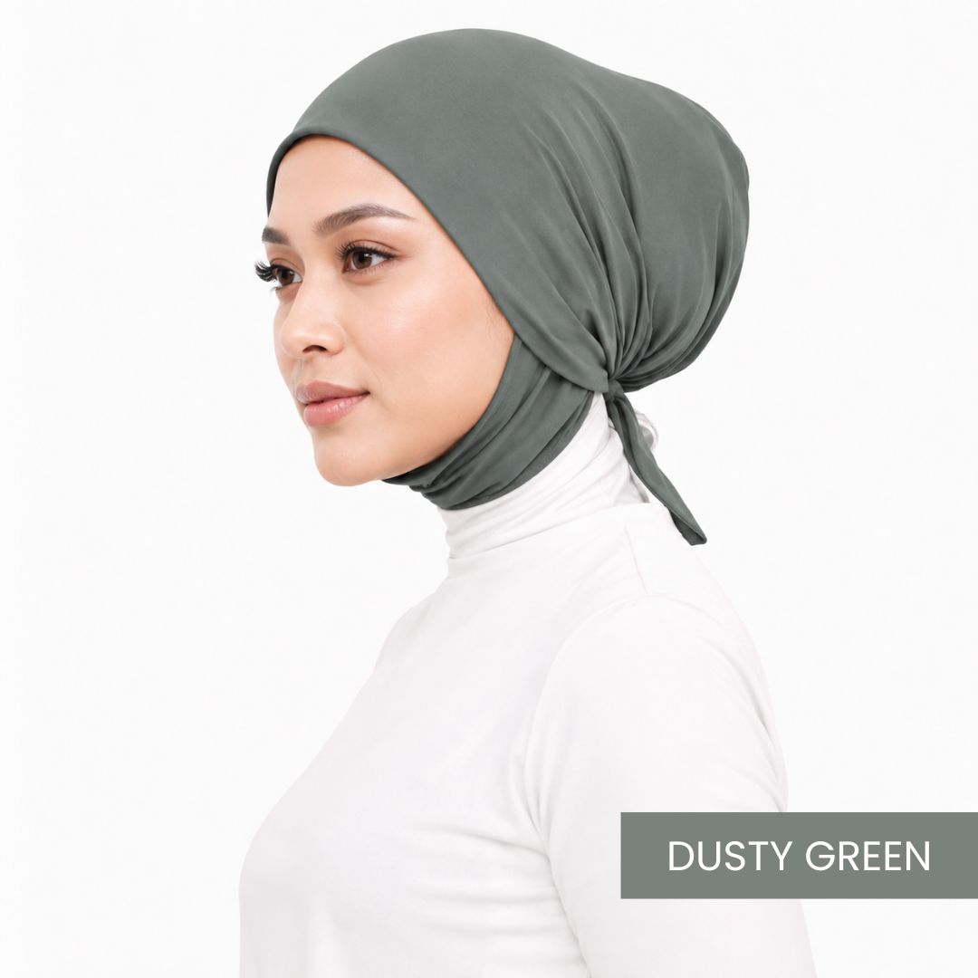 NEW INNER DAGU MUSLIMAH EXCLUSIVE - DUSTY GREEN