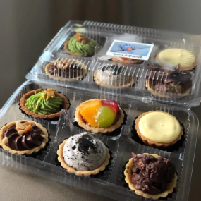 6pcs of ass mini tarts 