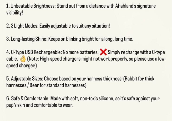Ahahland LED Night Walk Blinker_5