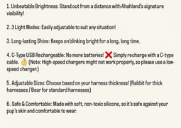 Ahahland LED Night Walk Blinker