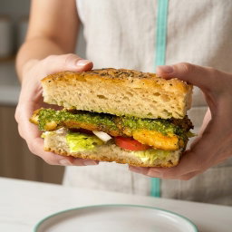 Focaccia de Pollo Finas Hierbas