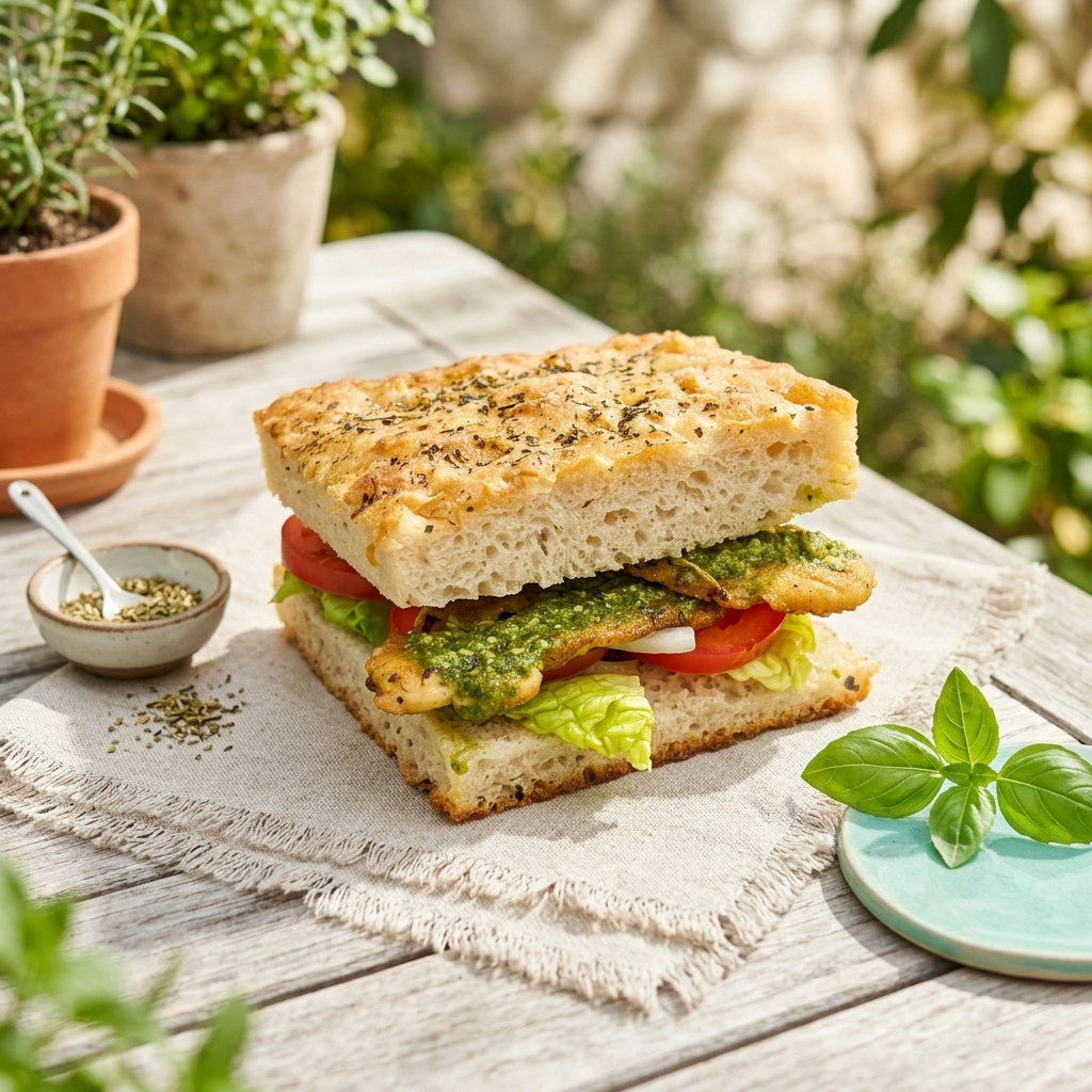 Focaccia de Pollo Finas Hierbas_1