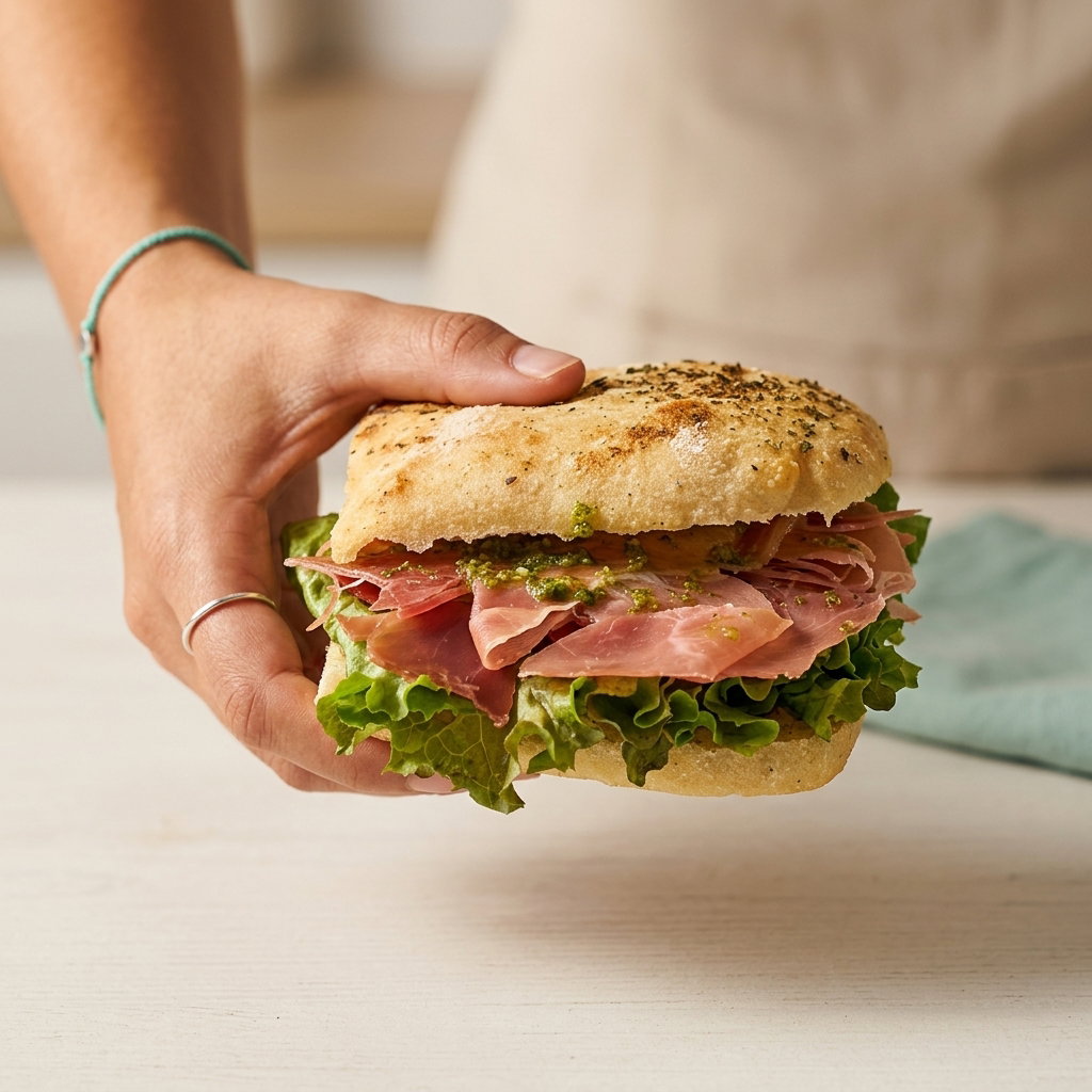 Focaccia Jamon Serrano_1