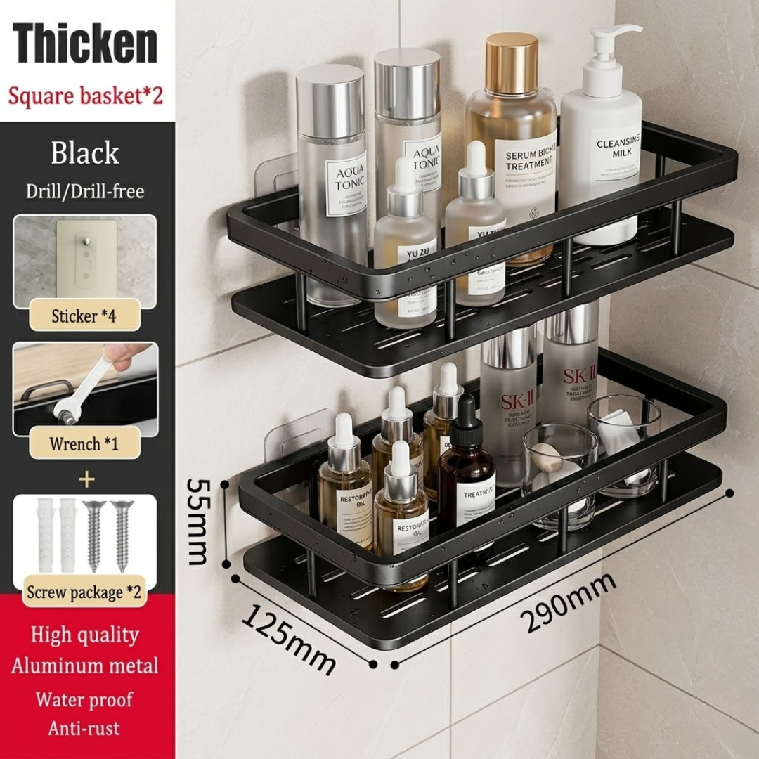 BATHROOM WALL ORGANIZER SHOWER CADDY_8