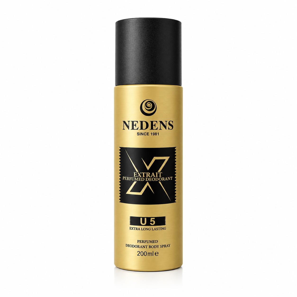 NEDENS EXTRAIT PERFUME DEODORANT BODY SPRAY (U 5)_0