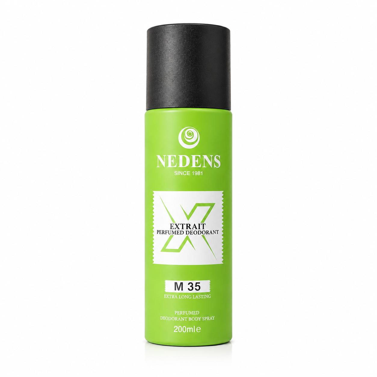 NEDENS EXTRAIT PERFUME DEODORANT BODY SPRAY