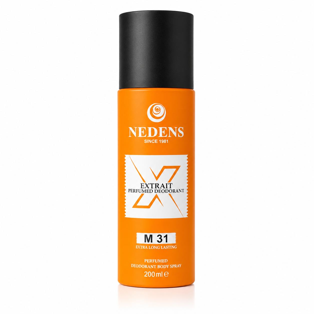 NEDENS EXTRAIT PERFUME DEODORANT BODY SPRAY (M-31)_0
