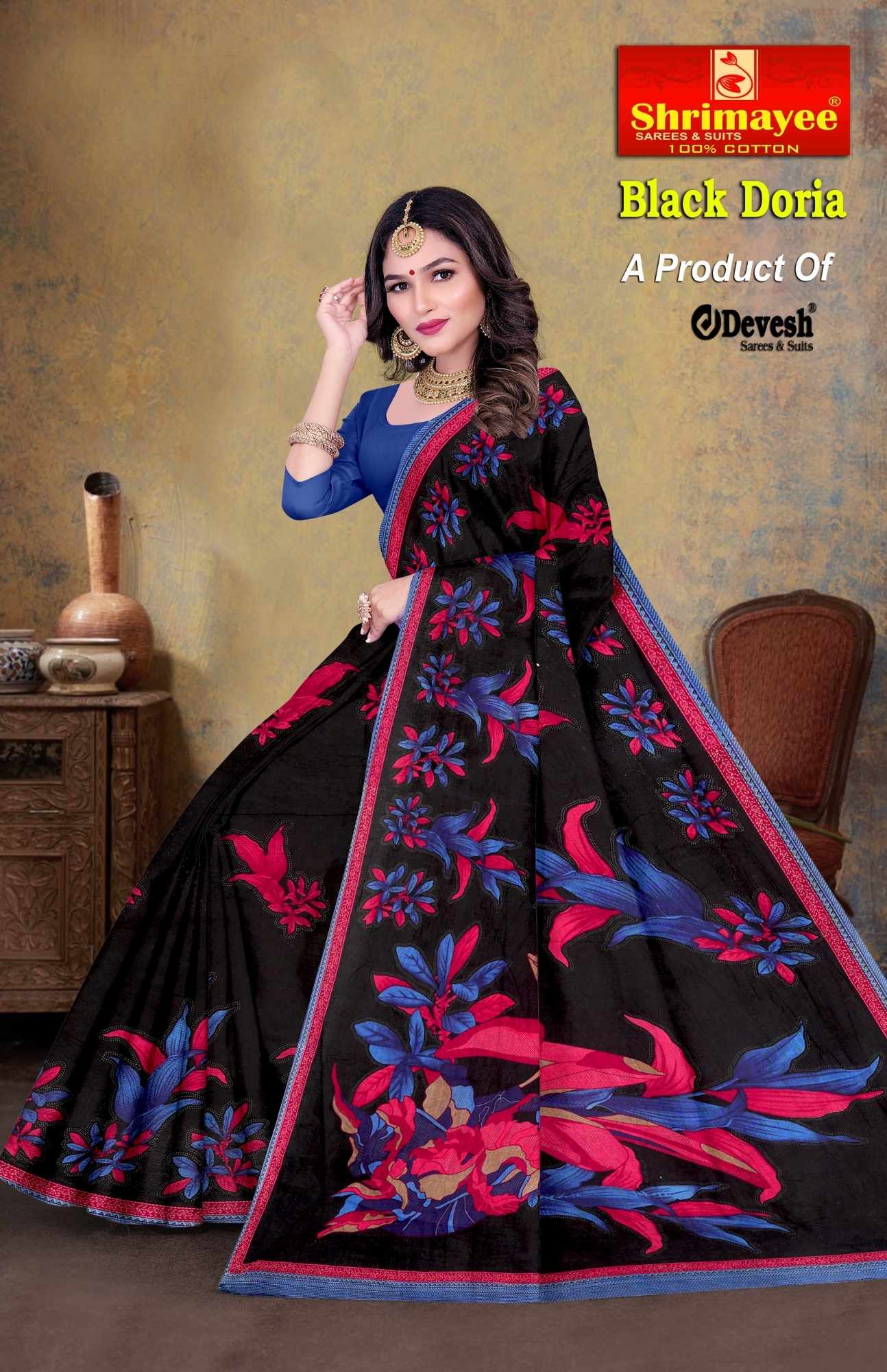 Black doriya  (pack of 10)_2