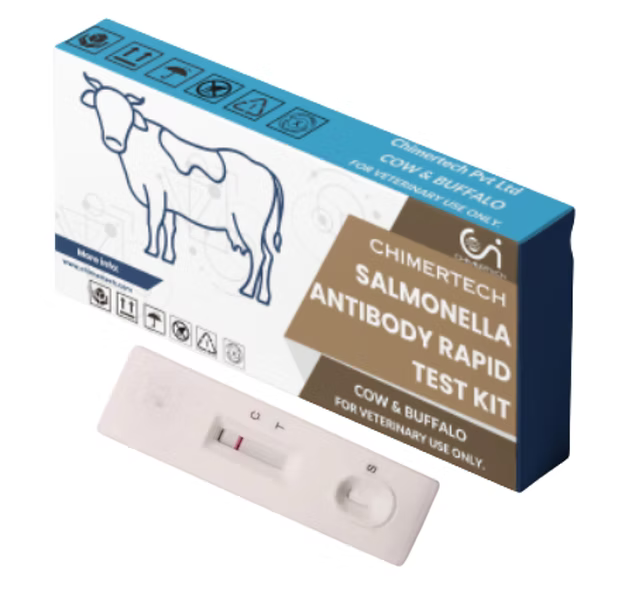 Bovine Salmonella Antibody Rapid Test Kit 20 Test