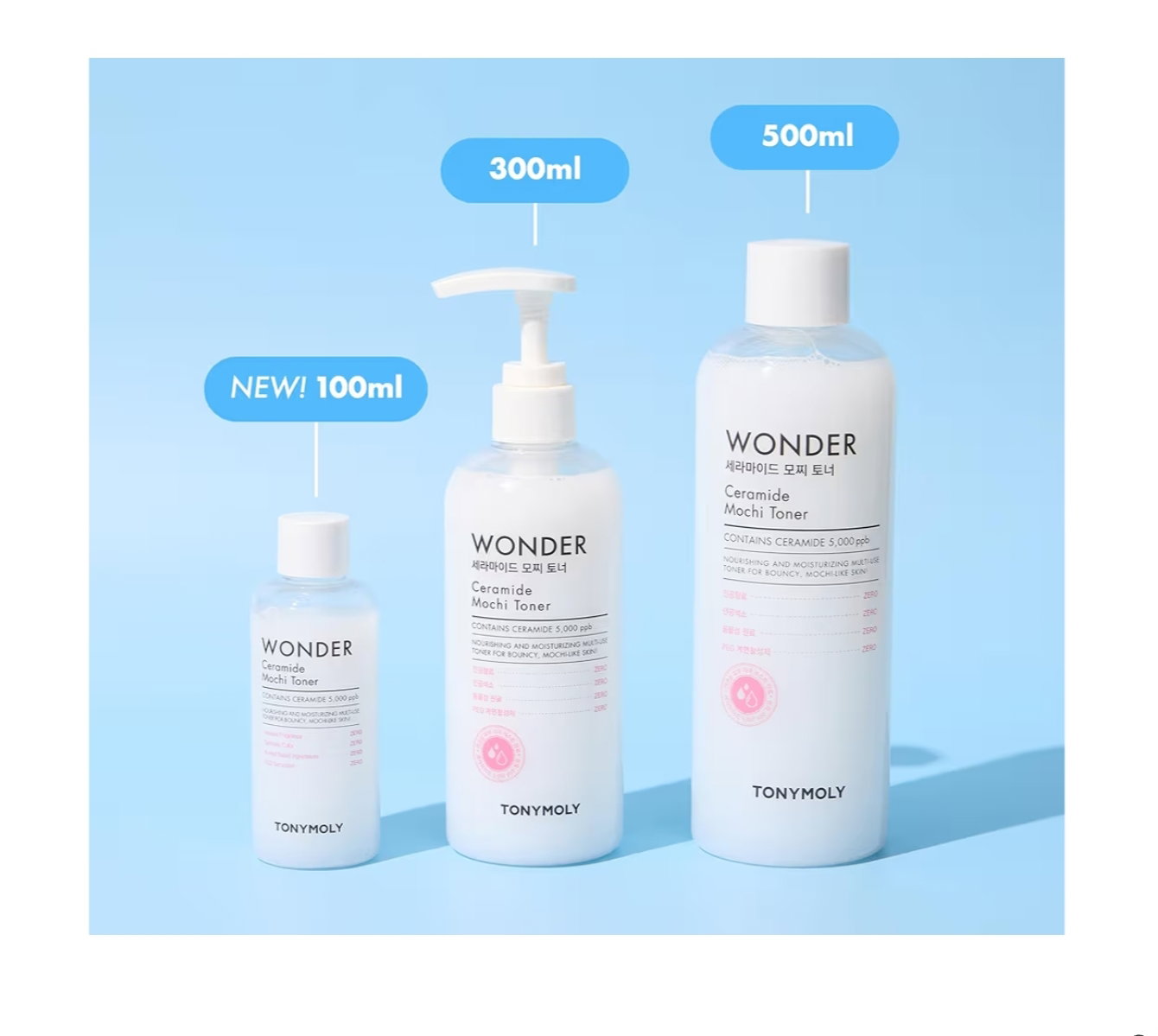 Tonymoly Wonder Ceramide Mochi Toner  _3