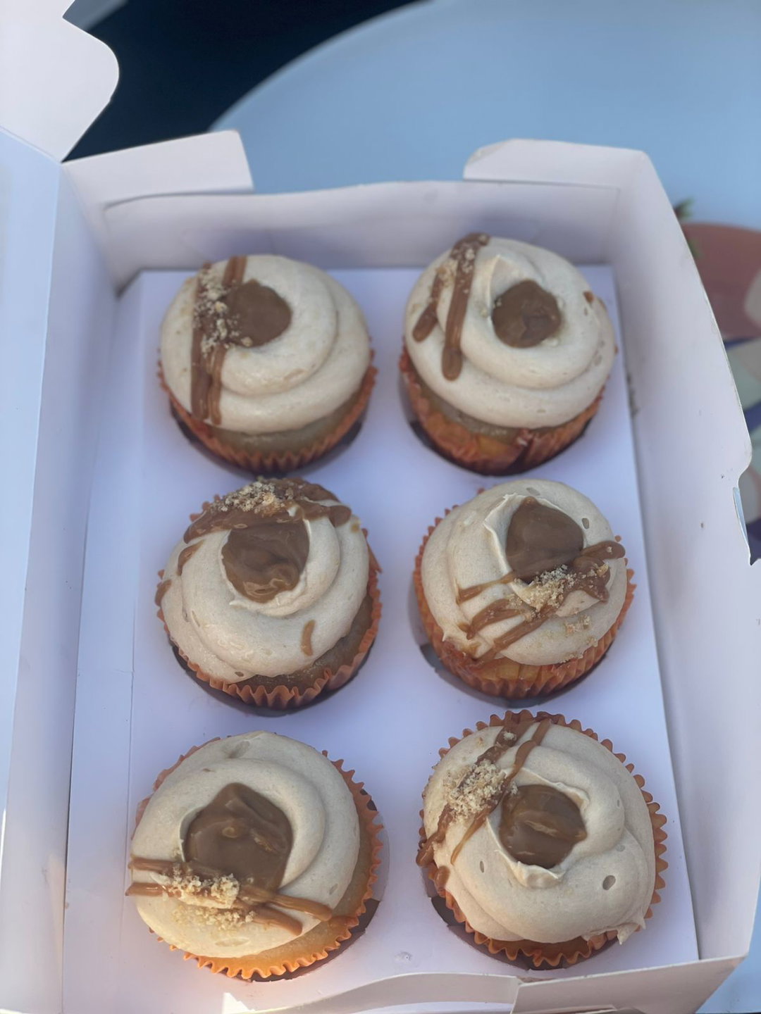 Biscoff cookie butter cheesecake Cupcakes 