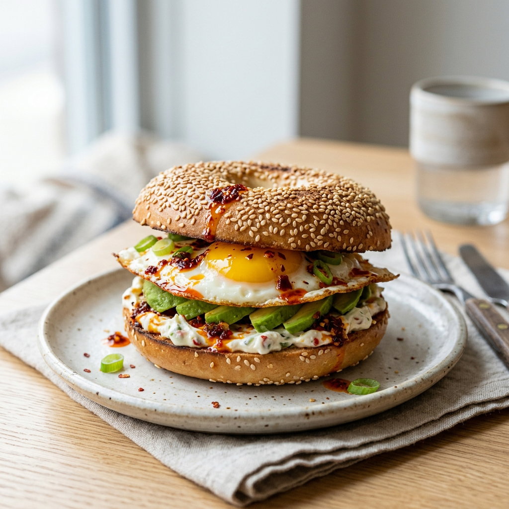 🥯 Chili & Cheese Bagel_0