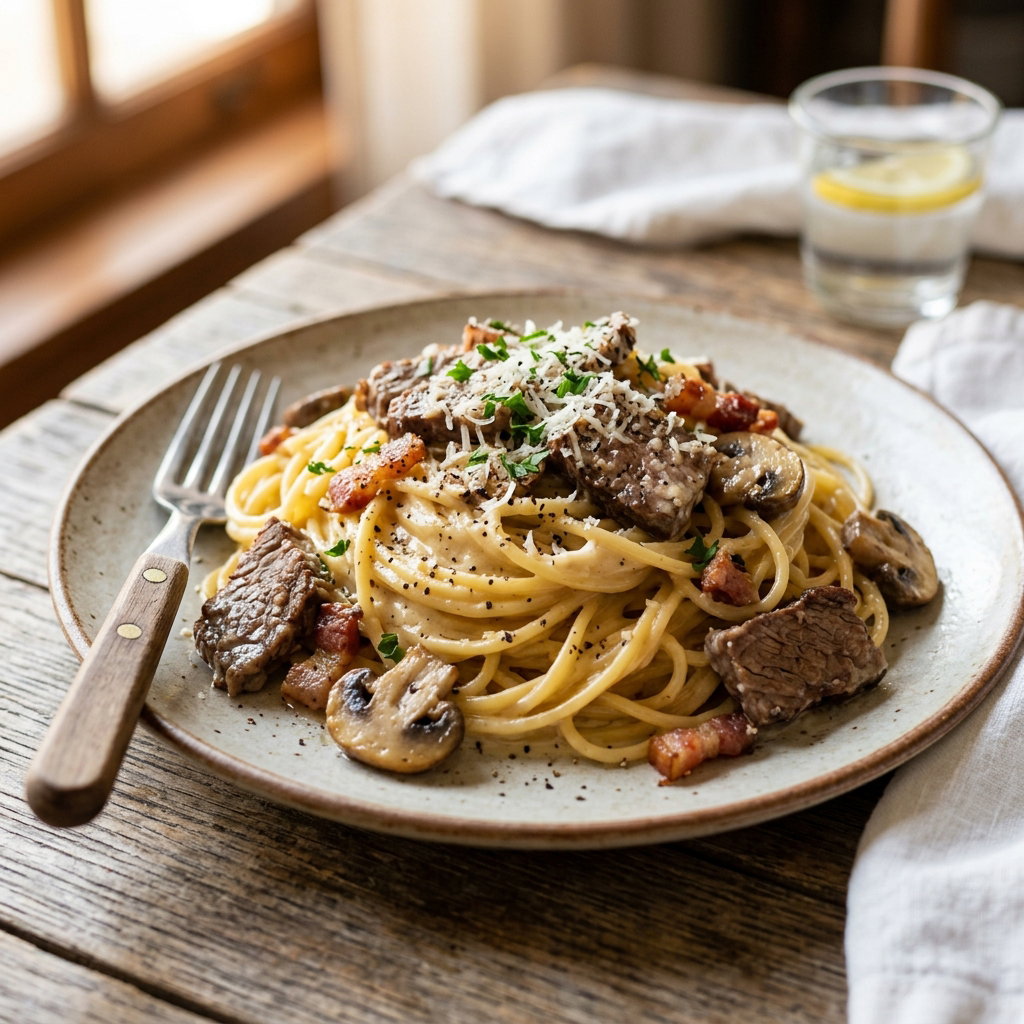 🍝 Classic Carbonara Pasta_0