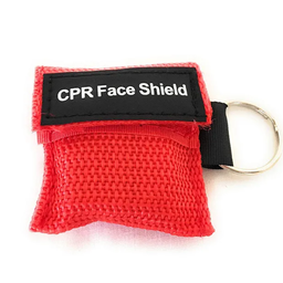 CPR MASK KEYCHAIN (RED)