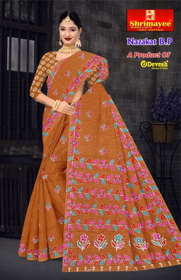Nazakat with blouse piece (pack of 10)