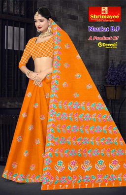 Nazakat with blouse piece (pack of 10)
