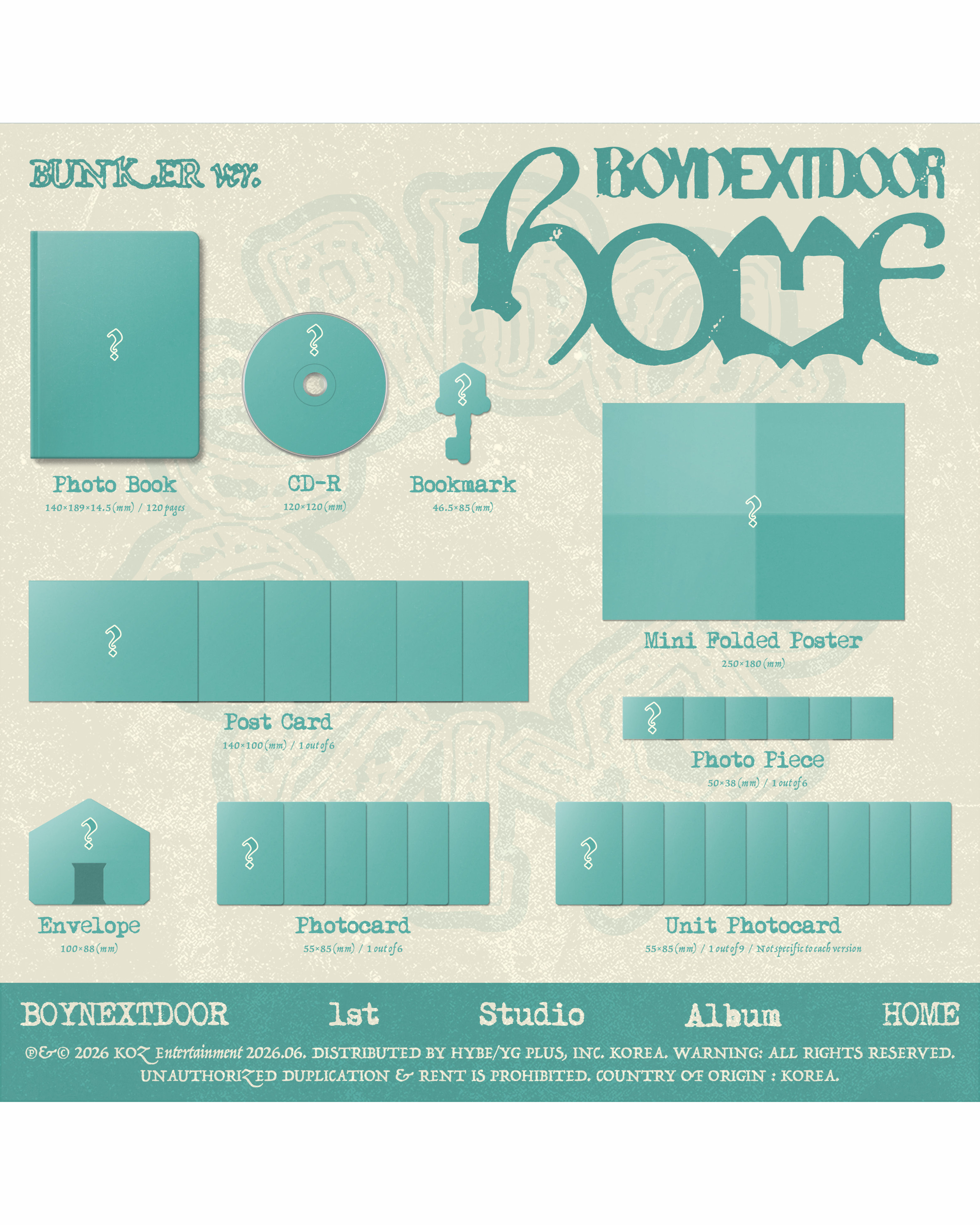 (~6/6) BOYNEXTDOOR 1st Studio Album [HOME]_3