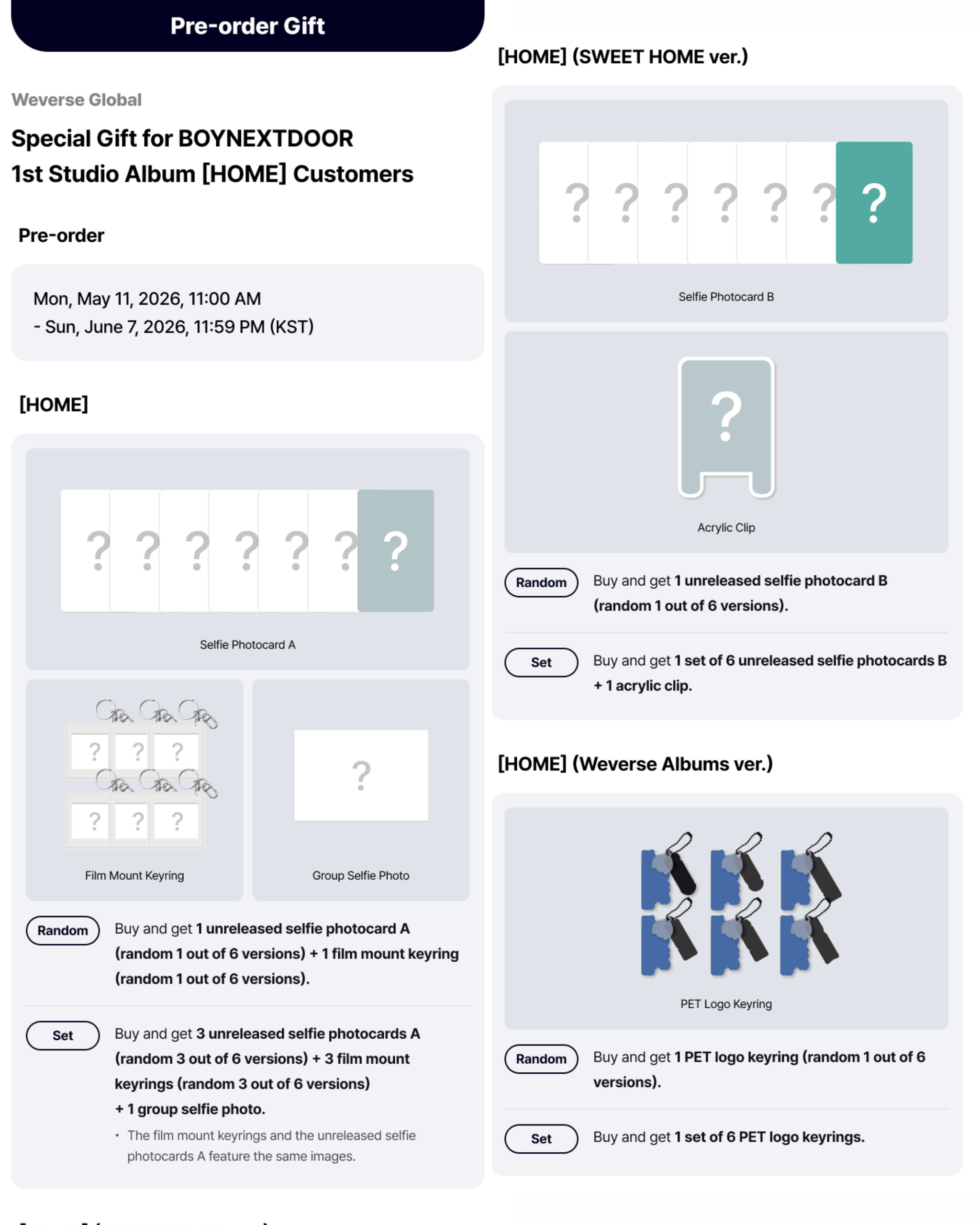 (~6/6) BOYNEXTDOOR 1st Studio Album [HOME]_6