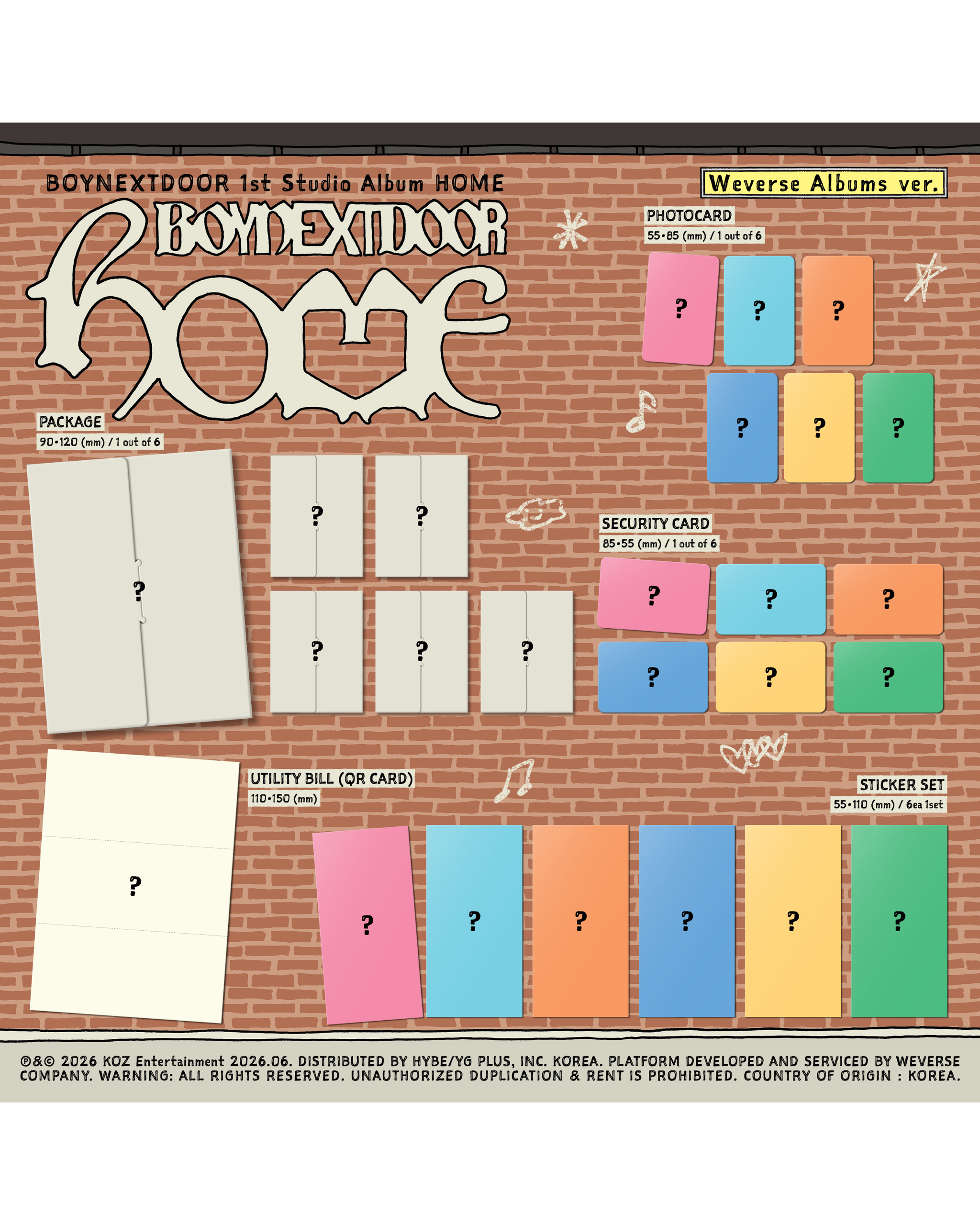 (~6/6) BOYNEXTDOOR 1st Studio Album [HOME]_5