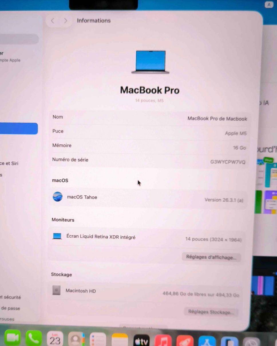 🚨🍎 MACBOOK PRO M5 2025 — COMME NEUF 🚨_2