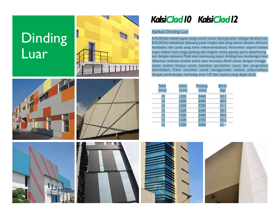 Kalsi Clad - Solusi Dinding Luar dan Cladding