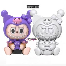 Kids DIY Sanrio Piggybank Coin Bank – Paint‑Your‑Own Silicon Money Box (Age 5+)