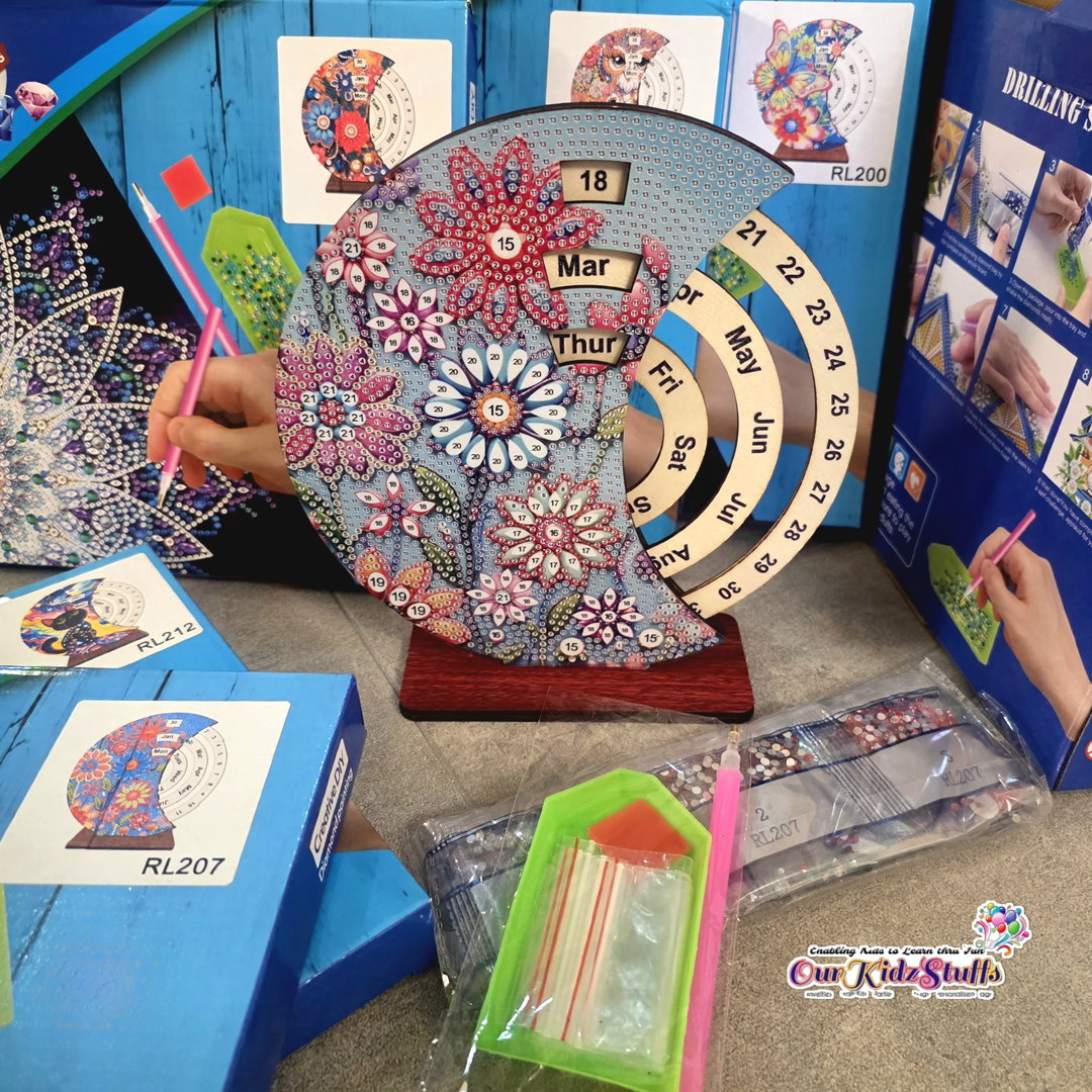 Diamond Art Calendar Display
