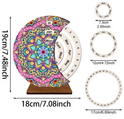 Diamond Art Calendar Display