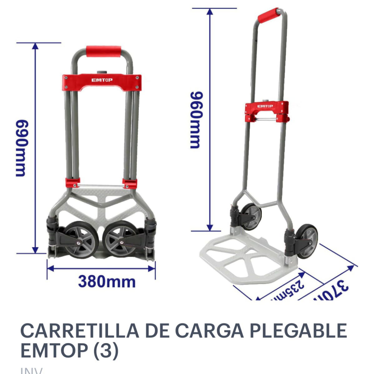 CARRETILLA DE CARGA PLEGABLE EMTOP _1