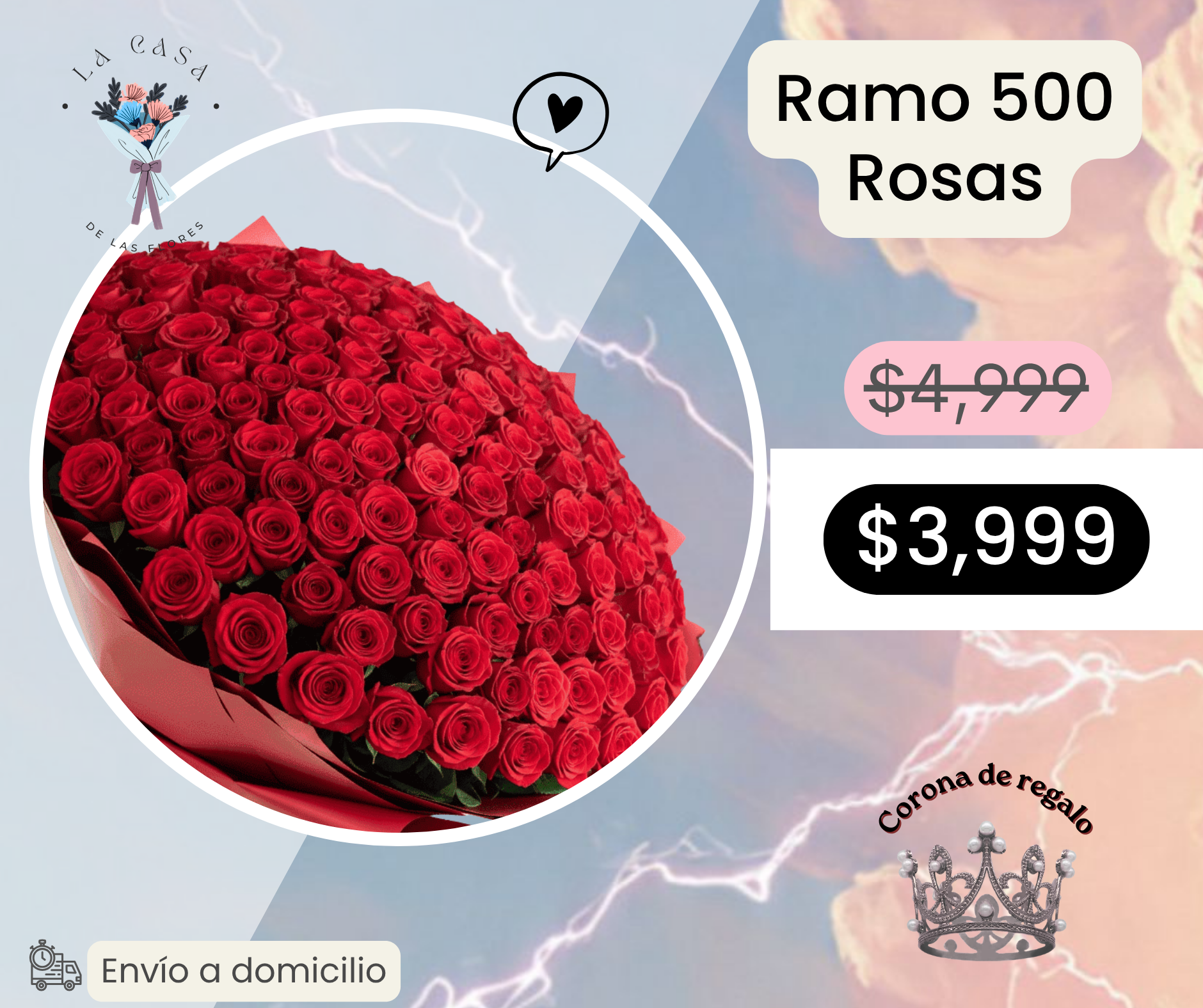Ramo 500 Rosas_0