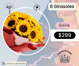 8 Girasoles