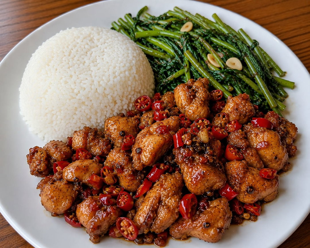 Chicken Belado with Rice
