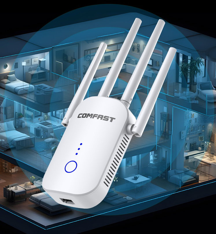 Comfast Repeteur Wifi AC1200 Blanc
