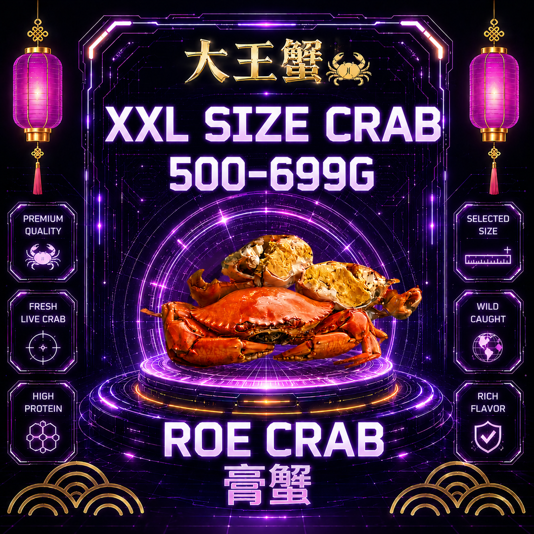 XXL SIZE 膏蟹 (500-699G)