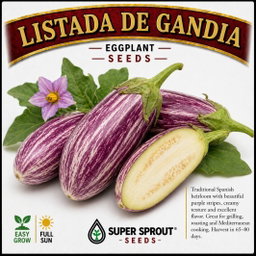 Exotic Eggplant combo pack x 6 packs